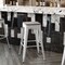 Flash Furniture 30" White Metal Stool-Gray Poly Seat CH-31320-30-WH-PL2G-GG - alternate 2